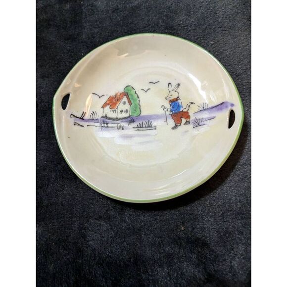Vintage mid century made in Japan kids tea set plates - Picture 8 of 8